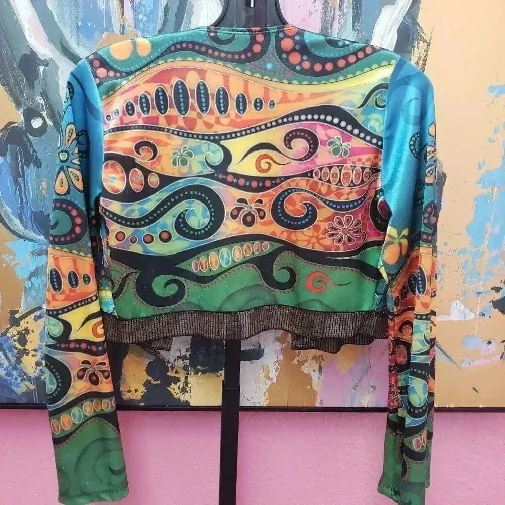 Cubism Tank and Jacket Set - Picture 9 of 10